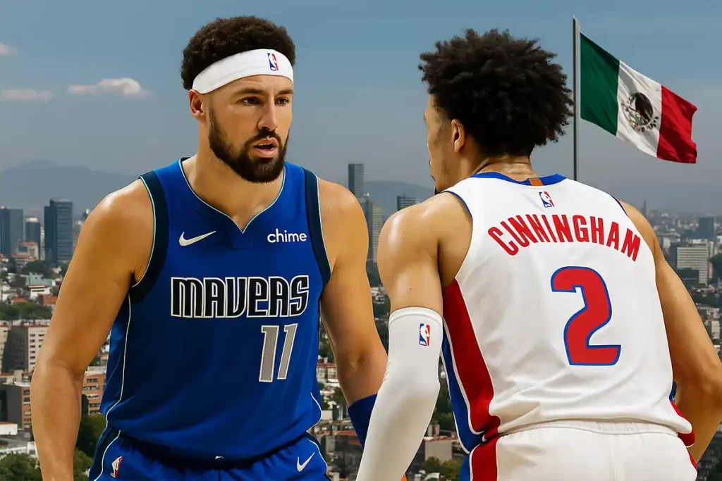 Mavericks Pistons cidade México