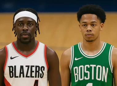 Celtics Holiday Simons Blazers