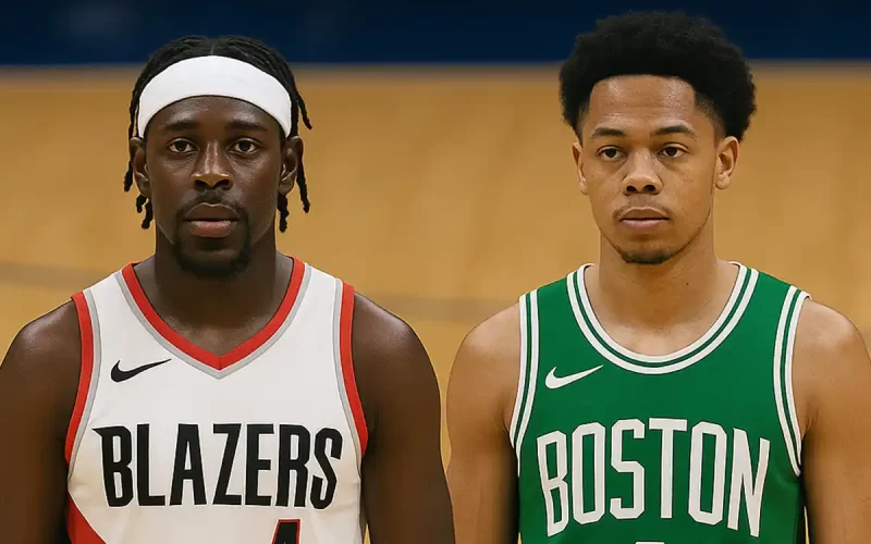 Celtics Holiday Simons Blazers