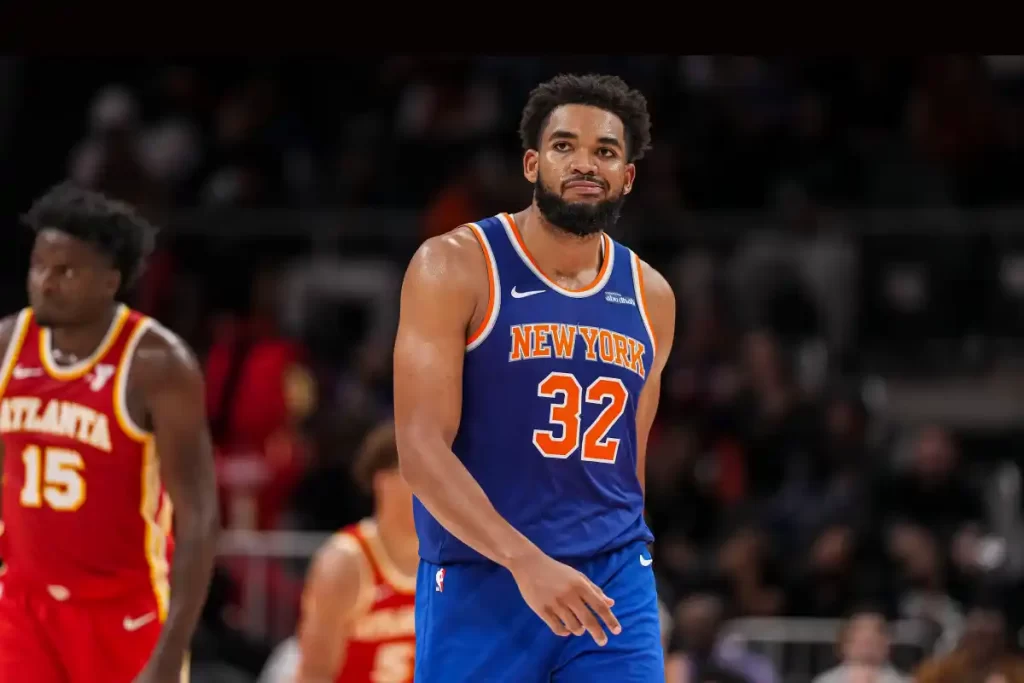 Knicks Karl-Anthony Towns defesa
