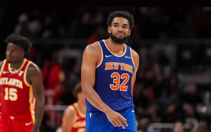 Knicks Karl-Anthony Towns defesa