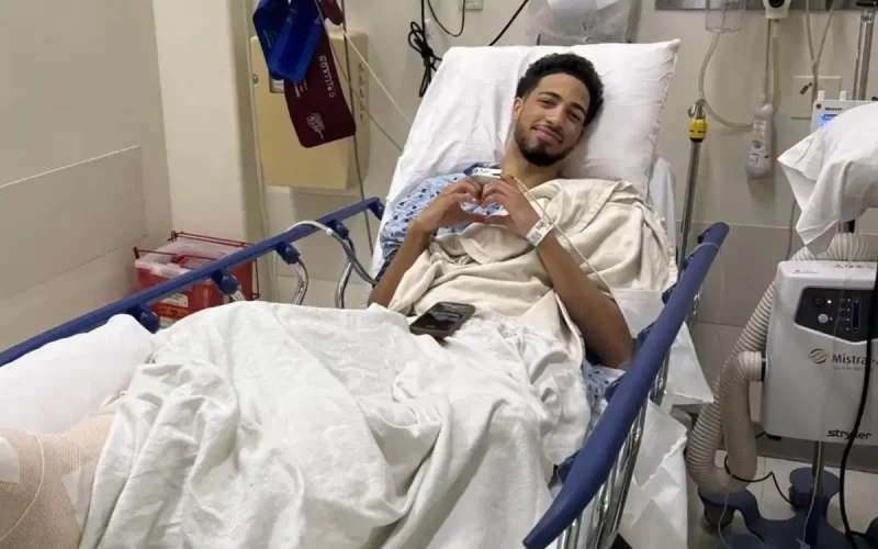 Haliburton Pacers cirurgia Aquiles