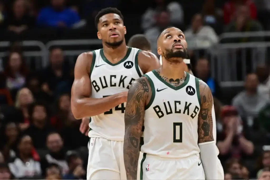 Giannis Bucks Damian Lillard