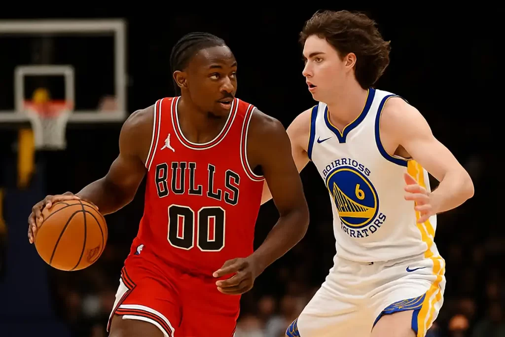 Warriors Bulls Kuminga Giddey