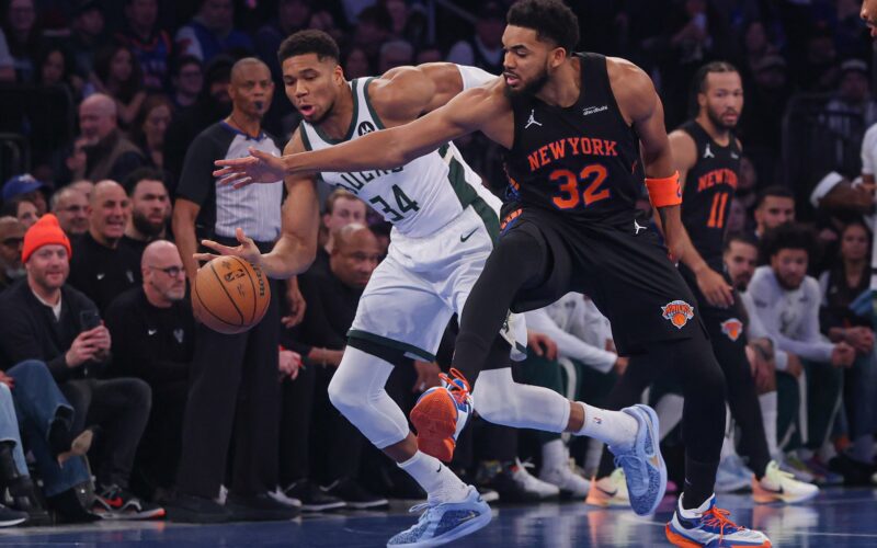 Karl-Anthony Towns Knicks Giannis