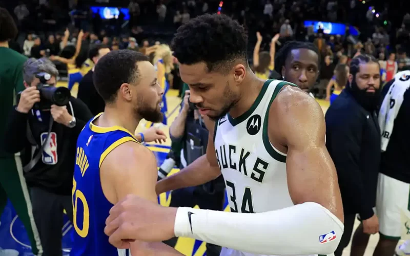 Giannis Antetokounmpo Warriors Curry