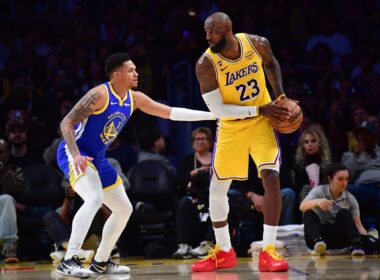 LeBron Lakers Warriors